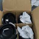 Carlisle FoodService Products 087503 Melamine Salsa Dish, 5 oz. Capacity, Black (Case of 48)