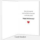 6 x IDU Funny 1st Anniversary Card,1 Year Anniversary Card Gifts for Boyfriend Girlfriend Him Her,1st Wedding Anniversary Cards Gifts for Husband Wife Couples Women Men