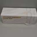 Stone Dish Drying Mat for Kitchen Counter | Diatomaceous Earth Water Absorbing Large Dry Mats 24"16" (White)