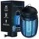 VANELC Bug Zapper for Indoor and Outdoor, 4200V Electric Mosquito Zapper, High Powered Waterproof Fly Zappers Mosquito Traps Outdoor, Fly Control for Home, Kitchen, Backyard, Camping