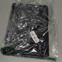 KEROM Compatible with Crocodile MacBook Air 13 inch Case 2021 2020 2019 2018 M1 A2337 A2179 A1932, Textured Elegant Luxury Aligator Skin Snakeskin PU Leather Hard Shell & Keyboard Cover, Black