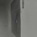 Deadbolt with Round Trim, Keyed 1 Side, Matte Black Finish