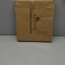 Homecor Silverware Organizer - Expandable Large Kitchen Drawer Organizer Utensil Organizer with 2 Removable Knife Blocks, 22"x 19"Cutlery Tray Drawer Dividers for Kitchen Flatware(6-9 Slots) (Black)