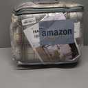 TISPLR Queen Comforter Set Plaid 3 Pieces Soft Crinkle Gauze Fabric Plaid Bedding, Vintage Style Checkered Gingham Comforter Set for All Seasons Luxury Warmth Comfy Breathable with 2 Pillowcases