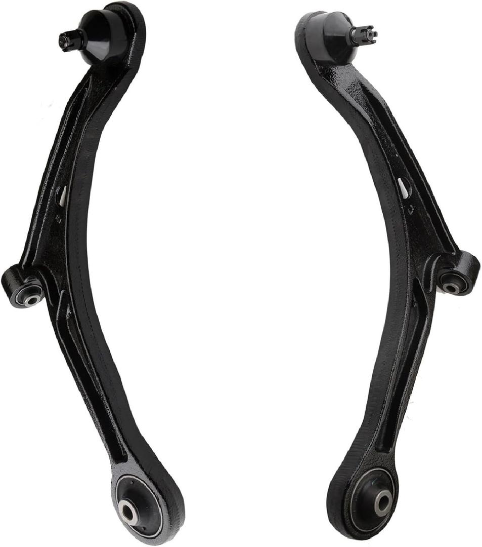 2PC Front Lower Control Arm w/Ball Joint FITS for Acura MDX 2001-2006, for Honda Pilot 2003-2008, K621349 K621350 Front Lower Control Arms