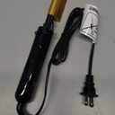 DAN Technology hot Comb Electric for Wigs,450Small hot Comb for Edges,Low and high Temperatures, Hair straightening Comb for Black Hair,Portable & Dual Voltage for Travel & Home