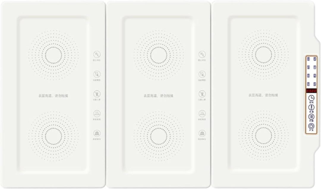 Adjustable Temperature Electric Warming Tray, Collapsible Food Warmer, Portable Silicone Warming Tray for Cafeterias and Restaurants, gaoyun-1001