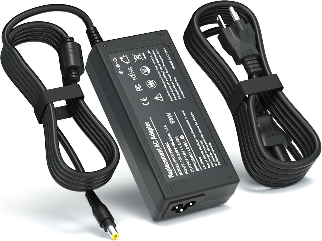19V Power Cord Compatible with Acer Monitor SB220Q R240HY S230HL SA230 SB230 H236HL SB240Y SB270 SA270 S201HL S231HL S271HL S240HL S241HL G276HL Replacement Supply AC Adapter Charger