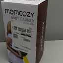 Momcozy Baby Carrier - Ergonomic, Cozy and Lightweight Carrier for 7-45lbs, Effortless to Put On, Ideal for Hands-Free Parenting, Enhanced Lumbar Support, Purehug for Infant to Toddler, Black