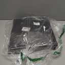 Alow Peel and Stick Floor Tile, 30pcs Self-Adhesive Peel and Stick Flooring, Black and White Vinyl Flooring Waterproof Suit for Kitchen,Toilet RV and More12inX12in