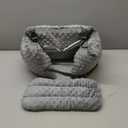 Zomaple Mastectomy Recovery Pillow + Strap, Seat Belt Cover & Shower Lanyard  Post-Op Essentials, Breast Augmentation/Reduction & Mastectomy Recovery Supplies  Washable Cover for Comfort & Support (Grey Breast Care Set)