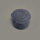 Ribbli Dusty Blue Velvet Ribbon 1.5 Inch Handmade Frayed Vintage Christmas Ribbon for Gift Wrapping Christmas Tree Ornament Wreath Craft Home Decor -3 Yards