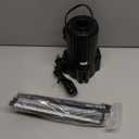 Stright 360 Degree Rotating Christmas Tree Stand, Revolving Artificial Tree Base for Tree Up to 7.5FT, Spinning Christmas Tree Stand with 2 Settings Trunk Diameter and One Built-in Electrical Outlet