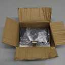 Palonu 2 Pcs Christmas Bronze Stocking Holders, Heavy Duty Mantle Hangers with Non-Slip Pad, Weighted Stocking Hooks Christmas Ornaments for Xmas Holiday Fireplace Shelf Window Decoration