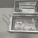 Gingbau 2-Pack Rat Traps Humane Live Chipmunk Mouse Trap Cages for Indoor and Outdoor Use