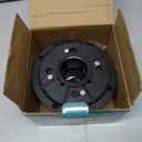 WEBANG 4 Inch Square Shower Floor Drain with Flange,Quadrato Pattern Grate Removable,Food-Grade SUS 304 Stainless Steel,Watermark&CUPC Certified,Oil Rubbed Bronze