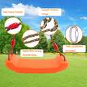 Tree Swing Seat, Swing Set Accessories for Kids Outdoor & Indoor Playground, Orange