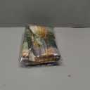 Yellow Plaid Fall Throw Pillow Covers 12x20 Inch Set of 2, Boucle Decorative Pillow Covers, Cozy Fluffy Home Living Room Farmhouse Decor for Sofa Couch Bed