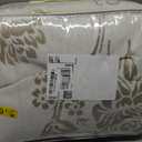 1OO% Waterproof Sectional Couch Covers for Dogs L Shaped Corner Sofa Cover Washable Chenille Sofa Slipcovers Blanket Modern Jacquard Pet Furniture Protector (91"x252", Khaki & Ivory White)