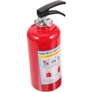 Fire Extinguisher Piggy Bank Toys for Girls Boys Outfits Piggy Banks for Kids Toddler Fireman Toy Kids Saving Pot Girls Toddler Clothes Taste Child Abs Container Red