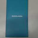 Miracase Glass Series for iPhone 15 Case [Compatible with MagSafe] Full-Body Magnetic Case with Built-in 9H Tempered Glass Anti-Fingerprint Screen Protector + Camera Lens Protector, Pink and Clear