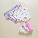 Slenily Little Girls' Soft Cotton Underwear Kids Cool Breathable Comfort Panty Briefs Toddler Undies (Pack of 6)