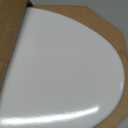 CHURCH Toilet Seat, Easy Clean Hinges Release for Deep Cleans, Durable Enameled Wood Seat, Elongated, White