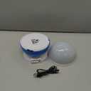 Night Light for Kids, Kids Night Light Nebula 360 Degree Rotation - 4 LED Bulbs 12 Light Color Star Projector Changing with USB Cable, Romantic Gifts for Men Women Children (White)