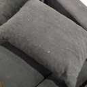 Vamcheer Modular Sectional Sofa with Chaise, Modern L Shaped Cloud Couch with Deep Seat, Sectional Couches for Living Room, Bedroom, Office, No Assembly Required, Black 66.9"D x 106"W x 22"H