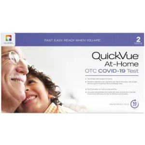 Quidel QuickVue At-Home OTC Test Kit, 4 Pack