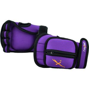 MaxxMMA Adjustable Weighted Gloves, 2 lb. Set - Removable Weight (2 x 0.5 lb. Each Glove) for Sculpting MMA Kickboxing Cardio Aerobics Hand Speed Coordination Shoulder Strength (Black)