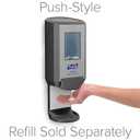 PURELL CS4 Push-Style Hand Sanitizer Dispenser, Graphite, for 1200 mL CS4 Hand Sanitizer Refills (Pack of 1) - 5124-01
