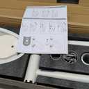 HEALTHCRAFT uPole with Pivot Bar (7-10 Feet) Transfer Pole for Seniors, Floor to Ceiling Grab Bar Tension-Mounted, Toilet Safety Grab Handle for Elderly, Bedroom Support Rail (300 Lb. Capacity)