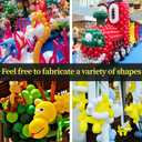 100Pcs 260 Balloons White Long Balloons for Balloon Garland Thickening Skinny Latex Twisting Balloon for Animals Modeling Christmas Birthday Wedding Party Decorations