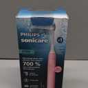 Philips Sonicare 4100 Series Electric Toothbrush - Sonic Toothbrush with Advanced Sonic Technology, Pressure Sensor, Two Intensity Settings, Smartimer & Quadpacer, Deep Pink, Model HX3681/26