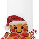 Christmas Paper Towel Holder Wooden Gingerbread Towels Paper Holder for Kitchen Gingerbread Countertops Decor Winter Xmas Decoration for Desktop Farmhouse Rustic Kitchen Decor Accessories