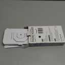 URROY Shower Phone Holder Waterproof, 360 Rotation Shower Phone Case, Anti-Fog High Sensitivity Universal Cover Mount Stand for Bathroom Wall Mirror Bathtub Kitchen, Gift for Men Women (White)