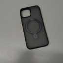 TORRAS Magnetic Kickstand for iPhone 13/ iPhone 14 Case [Compatible with MagSafe] [Sturdy & Versatile Stand] Military-Grade Shockproof Translucent Slim Protective Anti-Fingerprint Anti-Scratch, Black