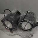 2 Packs Spotlights COB 80W Stage Light Par Lights Party Warm&Cold White Professional DMX Spotlights Portable Metal Housing Strobe Light Bright for Church, Party, Concert, Theater, Gig Bar, Wedding