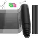 [2Pack] 1200x300mm DIY PC Case Dust Mesh Filter for Computer Case,Vent Dust Filter Cover PVC Case DustProof Filter Cover,PC Mesh Grill with Magnetic Stripe Computer Cooler Fan Dust Filter for PC Case