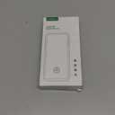 for Samsung Galaxy Z Fold 7 Case with Leather Back, Built-in Camera Kickstand, Electroplated Frame & Hinge Protection, Screen Protector, Thin & Slim Leather Stand Cover 5G 2025, White