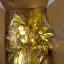 Gold Metallic Balloon Weights, 6-Pack Birthday Party Favors, Novelty and Gag Gifts, 5.5" Inches,