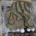 Tfwadmx Large Turtle Basking Platform, Bearded Dragon Hide, Reptile Cave Hideout with Basking Area, Turtle Tank Accessories for Lizards,Geckos,Tortoises,Frogs,Newts