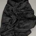 Indoor AC Cover for Air Conditioner Cover Inside Window Unit 17 x 13 x 3 inches(L x H x D),Black