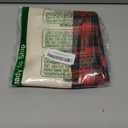 Artoid Mode Watercolor Red and Black Buffalo Plaid Christmas Trees Merry Xmas Table Runner, Seasonal Winter Holiday Kitchen Dining Table Decoration for Indoor Outdoor Home Party Decor 13 x 108 Inch