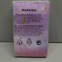 HEJIN 30PCS Tie Dye Party Bags with Stickers, Pink and Purple Small Gift Bags, Mermaid Unicorn Birthday Party Favors Bags for Girls Goodie Bags for Kids Birthday Party, Baby Shower, Halloween, Wedding