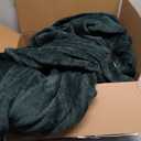 Utopia Bedding Fleece Blanket Queen Size Forest Green 300GSM Luxury Anti-Static Fuzzy Soft Microfiber Bed Blanket (90x90 Inch)