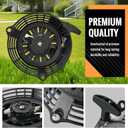 GCV160 Pull Start Recoil Starter Compatible with Honda GCV160 GCV135 HRU19 EN2000 GC160 GC135 Lawn Mower Pressure Washer Engine Parts Pull Cord Assembly (Black)