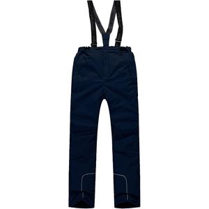 PHIBEE Boys' Waterproof Breathable Polyester Snowboard Ski Pants (6, Navy)
