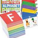 Alphabet Flash Cards - Thick ABC Flash Cards for Kids